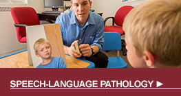 Speech Language Pathology button