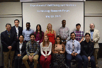 Presenters and Faculty at the Department of Cell Biology and Anatomy Annual Research Forum