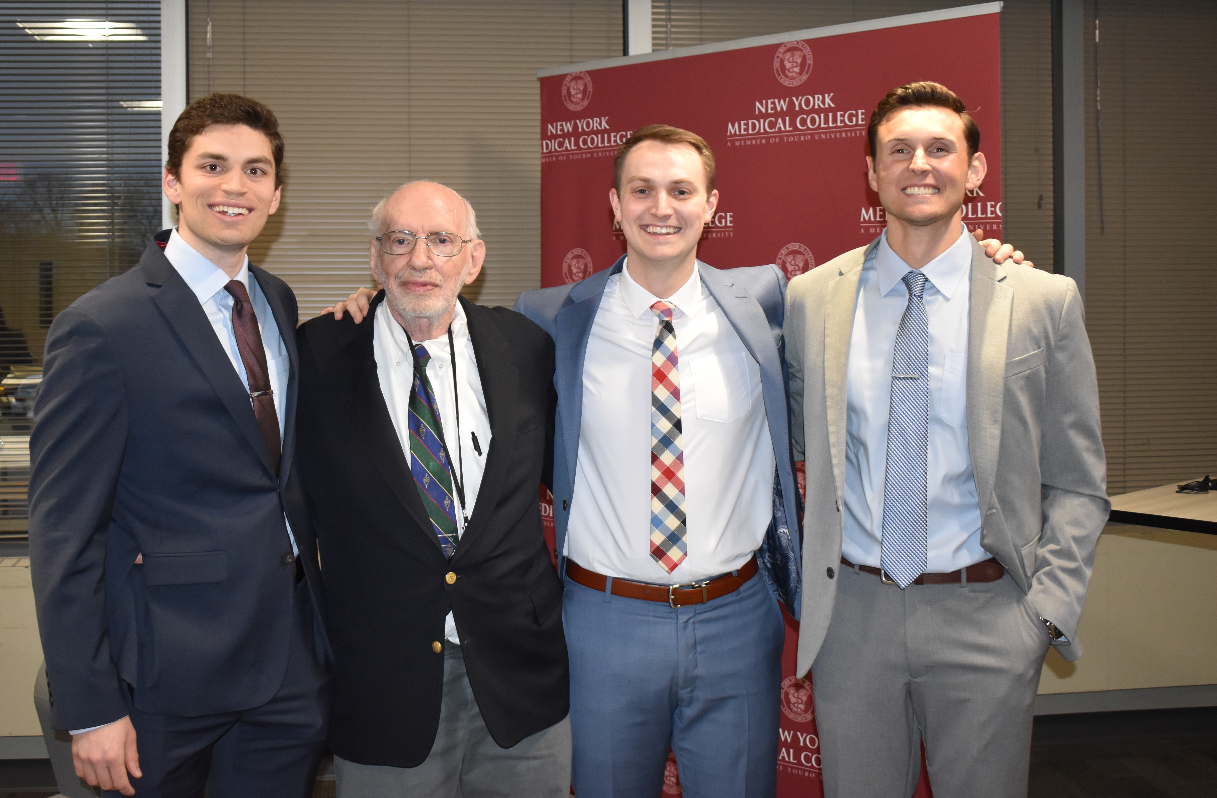 AOA Induction Ceremony Speaker with Students