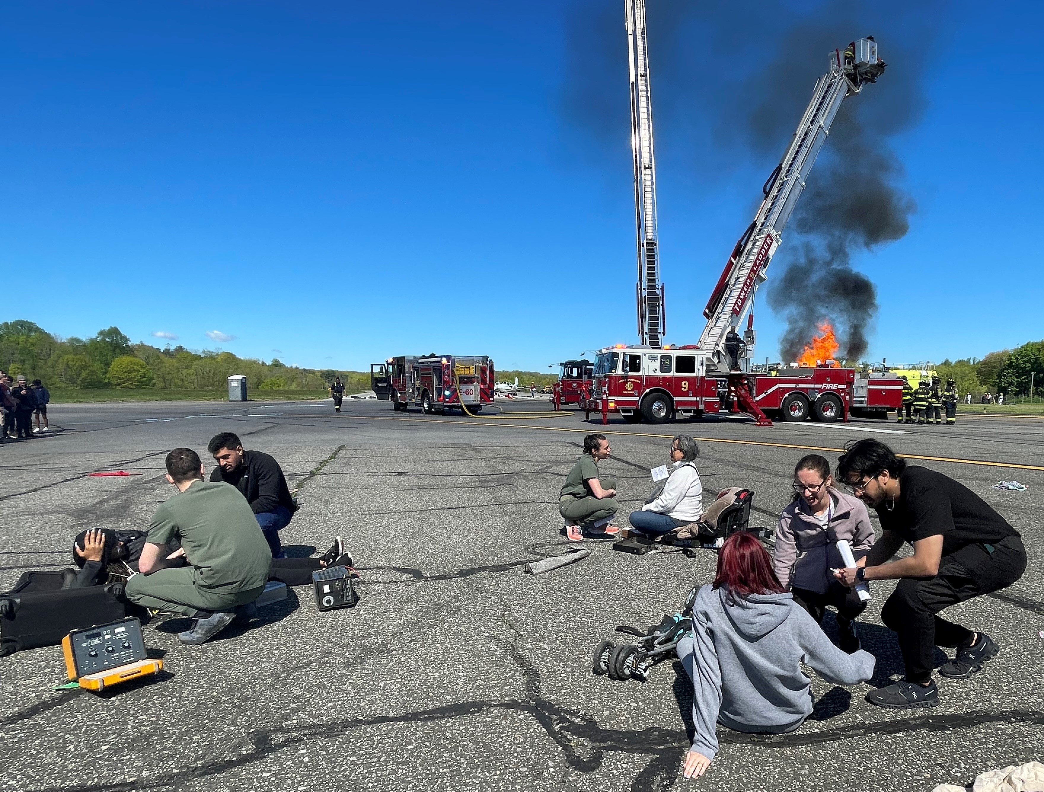 Students Participate in Simulated Mass Casualty Event